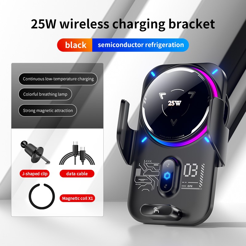 Wireless Car Charger - Новинка: Гаджет для вентиляционного отверстия с