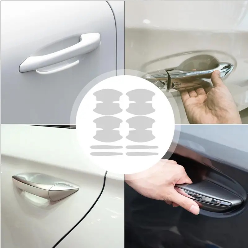 Car Door Handle Protector - Наклейка на ручку двери автомобиля, 8