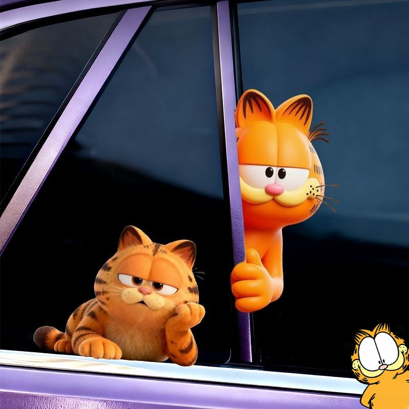 Car Accessories Wholesale - Оптовые наклейки с Гарфилдом: милые, забавные,
