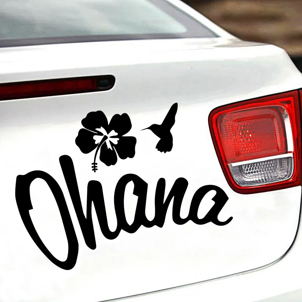 Car Accessories Quotes - Индивидуальные автомобильные наклейки Ohana, дневные ПВХ