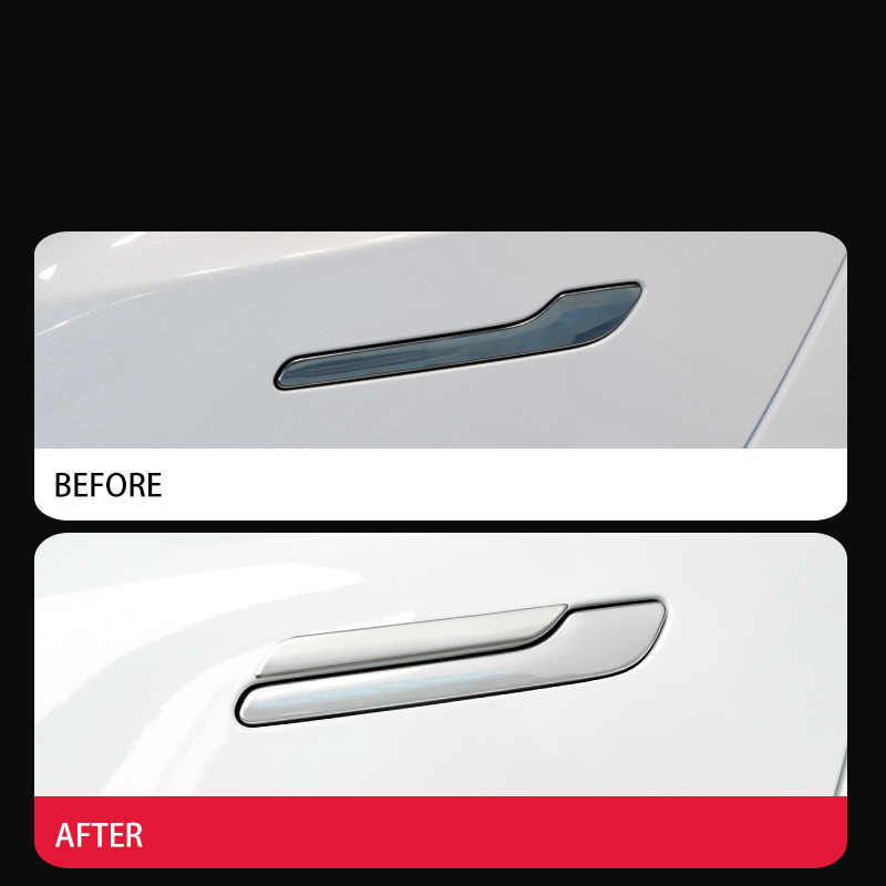 Car Door Handle Protector - 4 шт. защитных наклеек-накладок на ручки