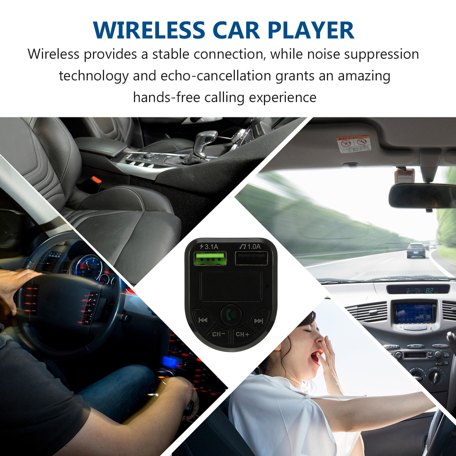 Беспроводной автомобильный ада – обзор и цена Wireless Car Charger