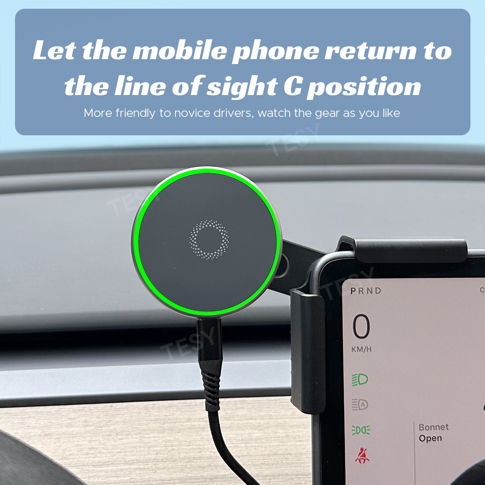 Магнитный беспроводной держате – обзор и цена Wireless Car Charger