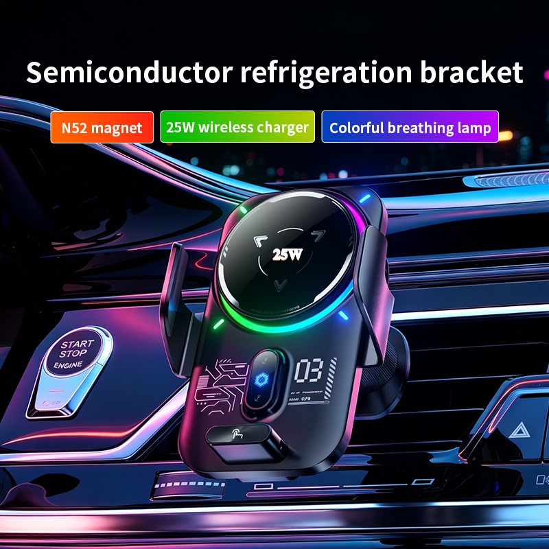 Новинка: Гаджет для вентиляцио – обзор и цена Wireless Car Charger