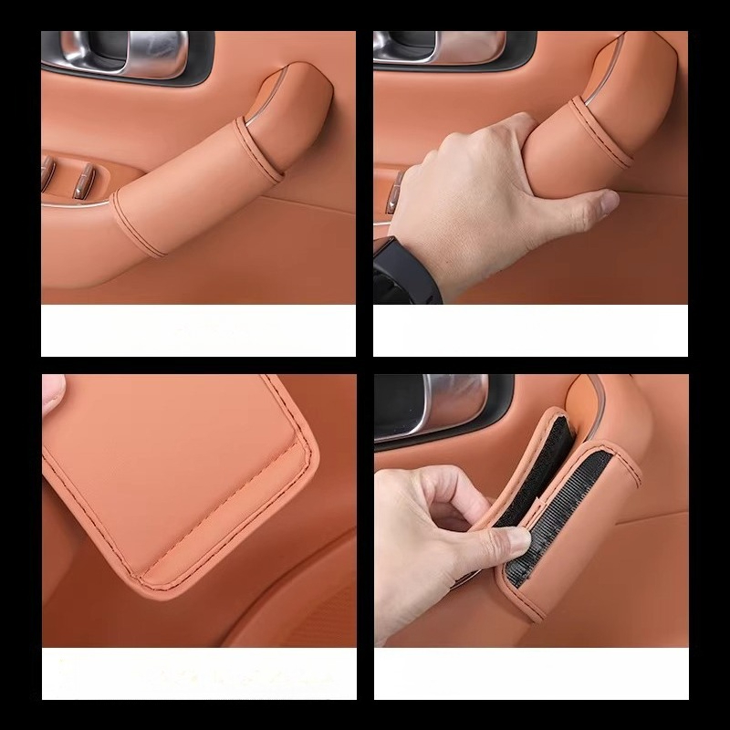 Кожаный защитный чехол для вну – обзор и цена Car Door Handle Protector