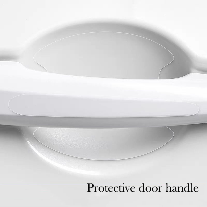 Набор из 8 наклеек из ТПУ для  – обзор и цена Car Door Handle Protector
