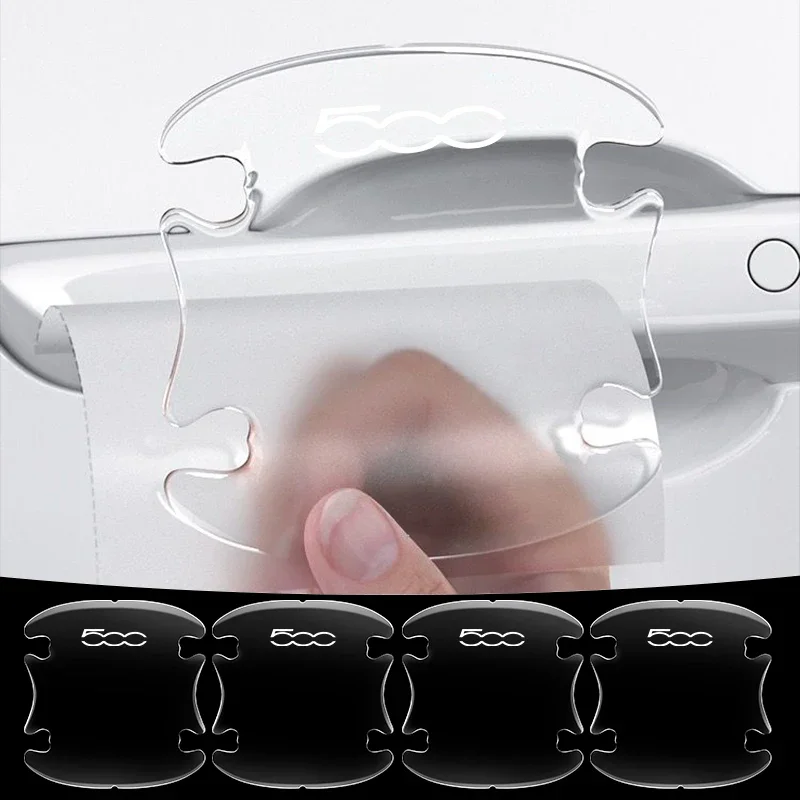 4 шт. Прозрачные защитные накл – обзор и цена Car Door Handle Protector
