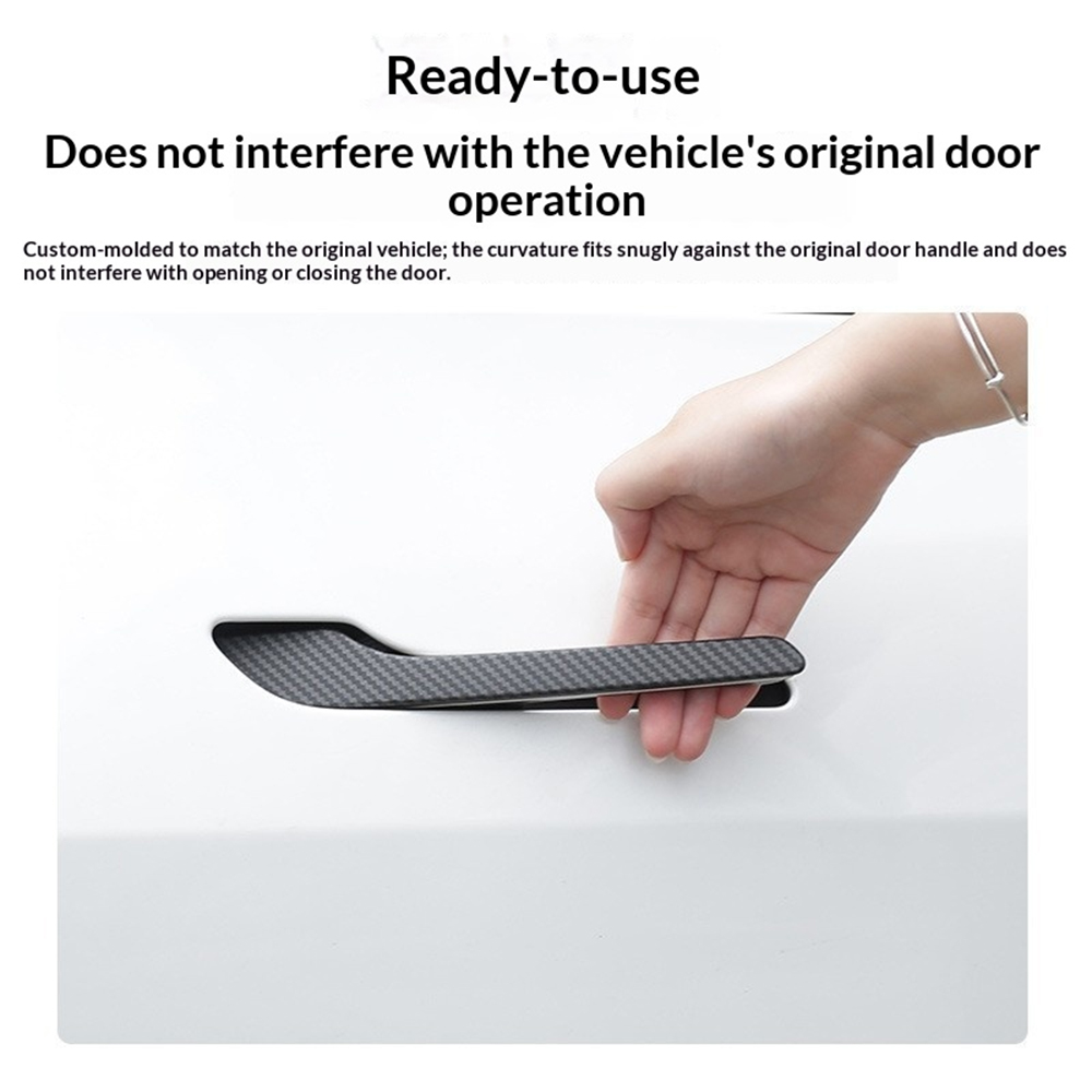 Защитная наклейка из углеродно – обзор и цена Car Door Handle Protector