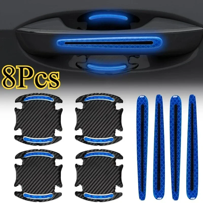 Наклейки-отражатели на двери а – обзор и цена Car Door Handle Protector
