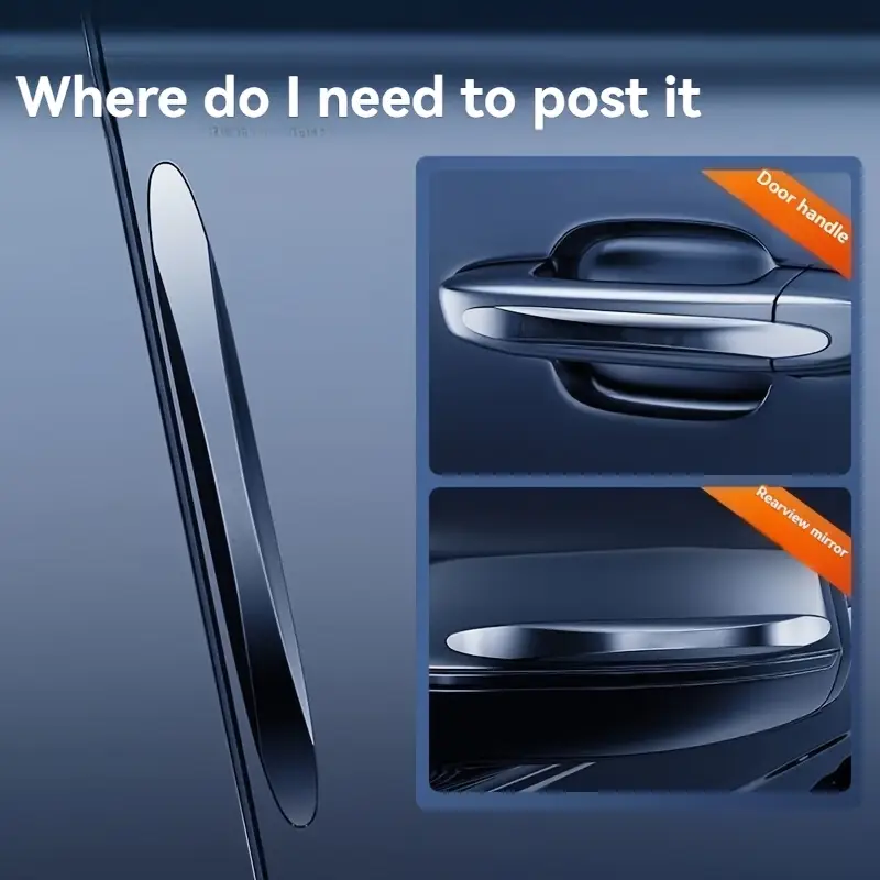 Универсальные прозрачные защит – обзор и цена Car Door Handle Protector