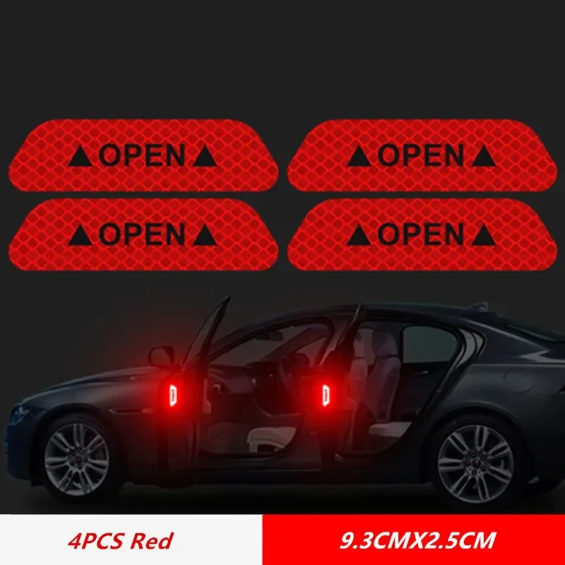 4 шт. светоотражающие наклейки – обзор и цена Car Accessories Quick Delivery