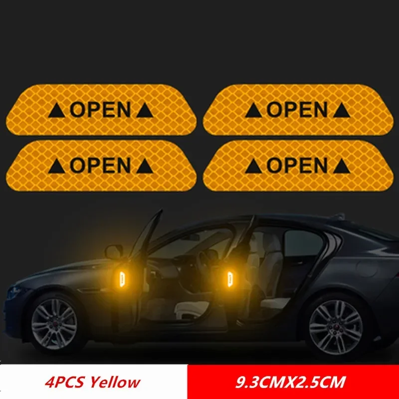 4 шт. светоотражающие наклейки – обзор и цена Car Accessories Quick Delivery
